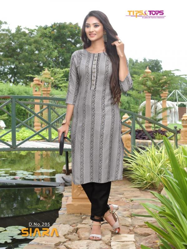 Tips Tops Siara vol 2 Rayon Designer Exclusive Kurti Collection